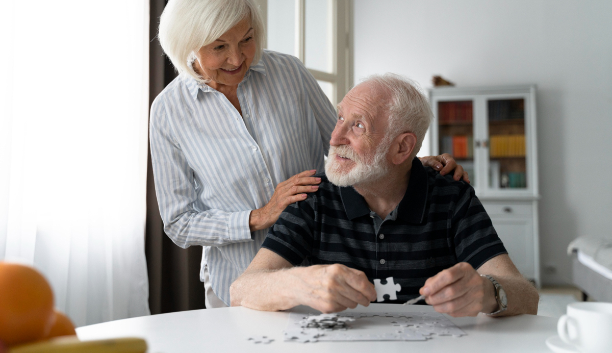 Senioren puzzlen